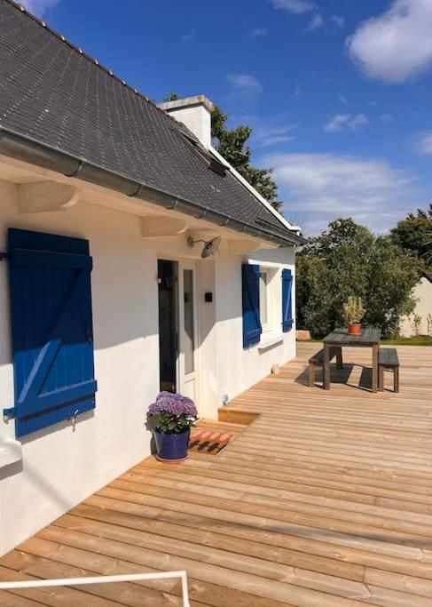 פרוס-גירק Maison Bretonne Renovee A Neuf - Terrasse Plein Sud - Proche Plage מראה חיצוני תמונה